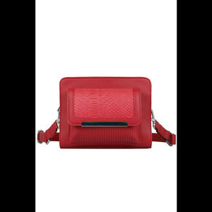 Karla Hanson Rachel City Crossbody Bag with RFID Protection Red